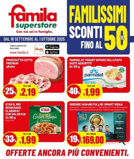 Volantino Famila Superstore
