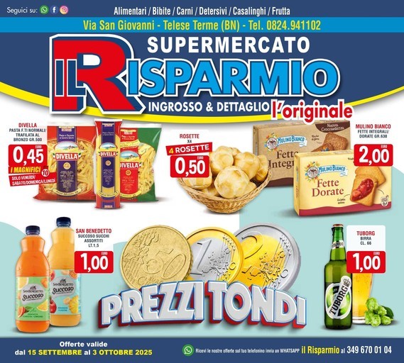 Volantino Supermercato Il Risparmio