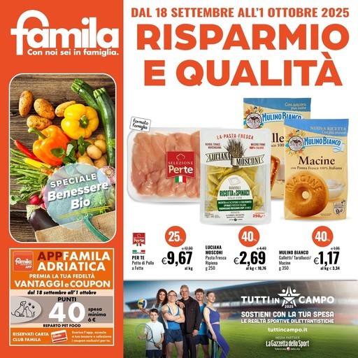 Famila - Risparmio e qualita
