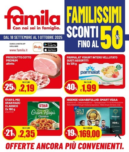 Famila - Familissimi Sconti fino al 50%