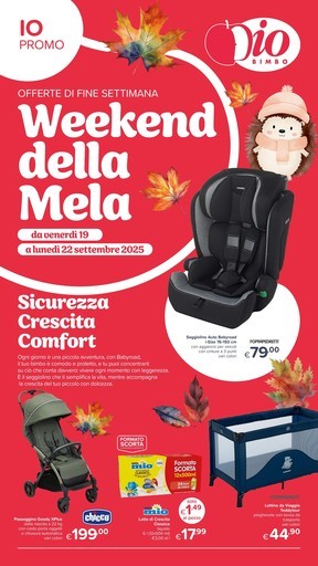 Volantino Io Bimbo