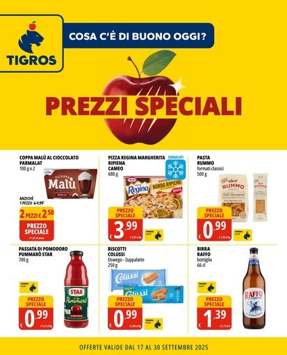 Volantino Tigros