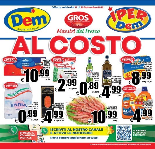 Dem - Al costo