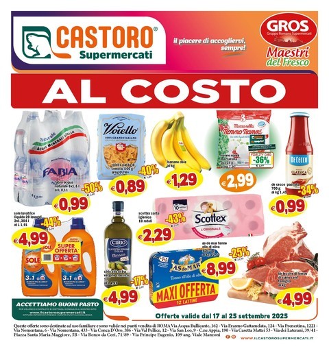 Il Castoro Supermercati - Al costo