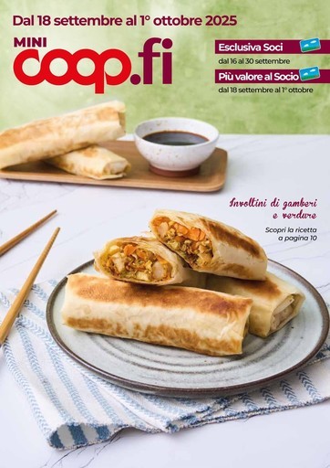 Coop - Dal 18 settembre al 1° ottobre 2025