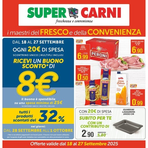 Volantino Super Carni