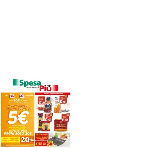 Volantino SpesaPiù Supermercati