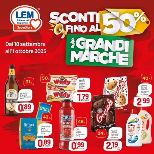 Volantino Lem SuperStore