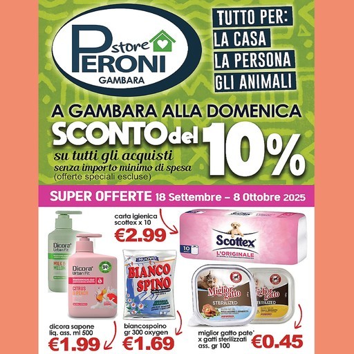 Volantino Supermercati Peroni