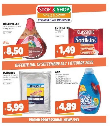 Volantino Stop e Shop
