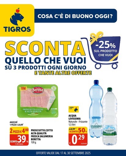 Volantino Tigros