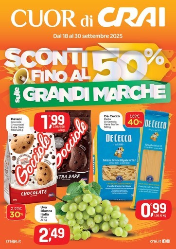 Volantino Crai