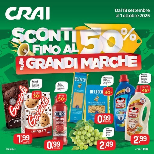 Volantino Crai