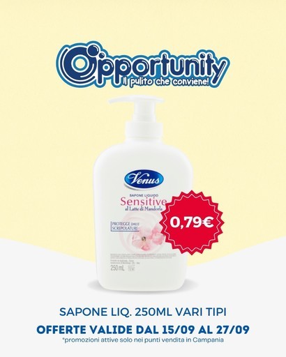 Volantino Opportunity Shop