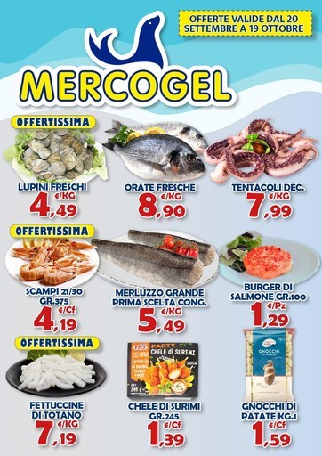 Volantino Mercogel