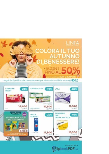 Volantino Linfa Farmacie