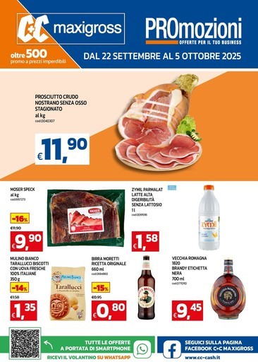 Volantino C+C Cash and Carry