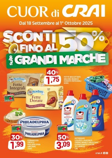 Volantino Crai
