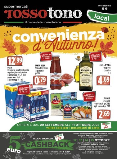 Volantino Supermercati Rossotono Local