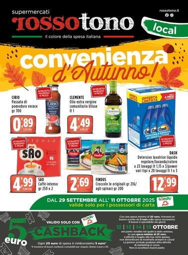 Volantino Supermercati Rossotono Local