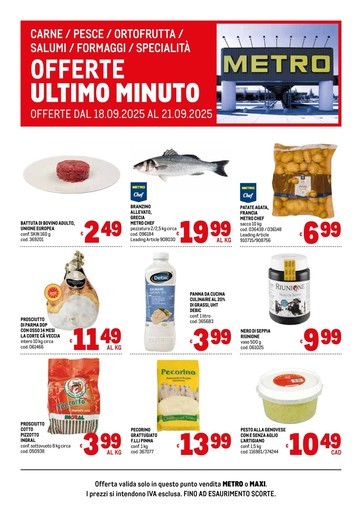 Metro - Offerte freschissimi