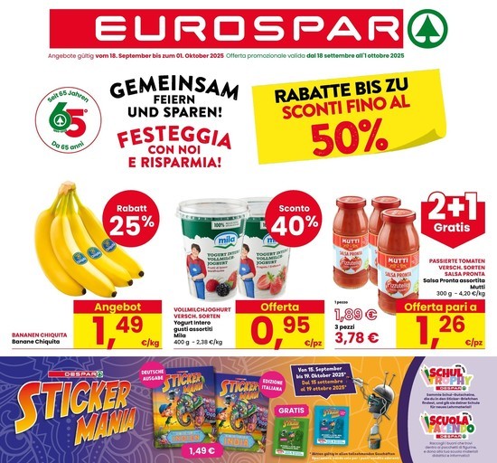 Volantino Eurospar