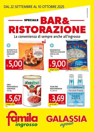 Volantino Galassia