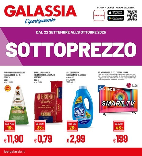 Volantino Galassia