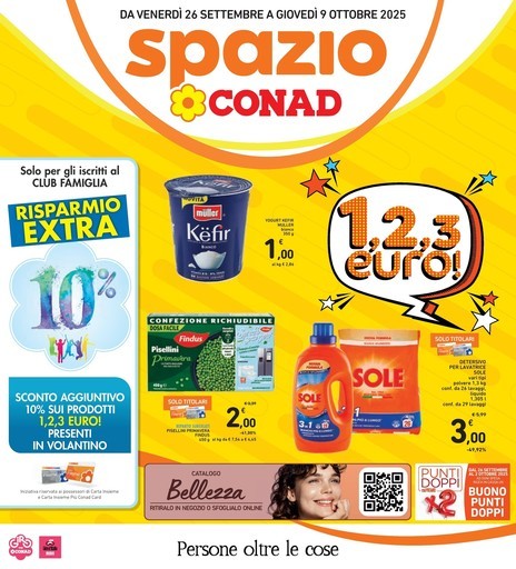 Spazio Conad - 1,2,3 euro!