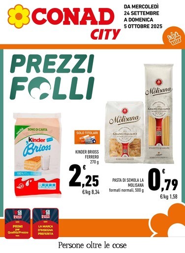 Volantino Conad City