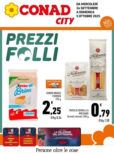 Volantino Conad City