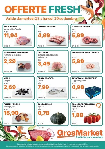 SoGeGross - Offerta Fresh 36