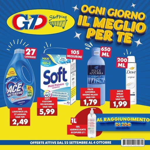 Volantino G e D Shopping