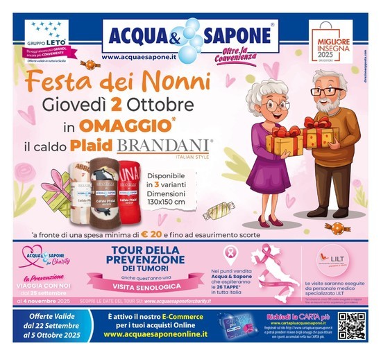 Acqua e Sapone - Festa dei nonni