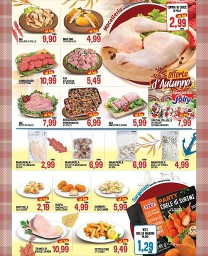 Jolly Market - Offerte d'autunno