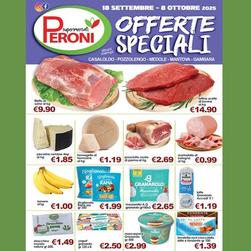 Volantino Supermercati Peroni