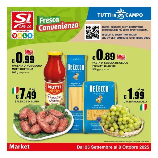 Volantino Si con te market