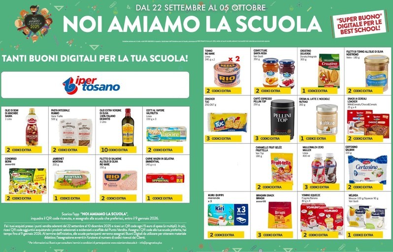 Volantino Iper Tosano