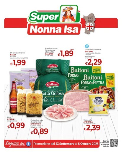 Volantino Supermercati Nonna Isa