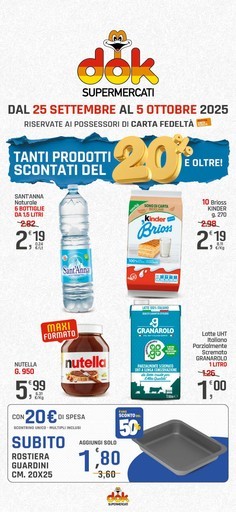 Dok - TANTI PRODOTTI SCONTATI DEL 20%