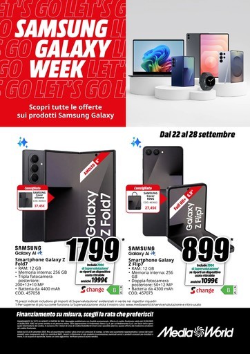 MediaWorld - Samsung galaxy week