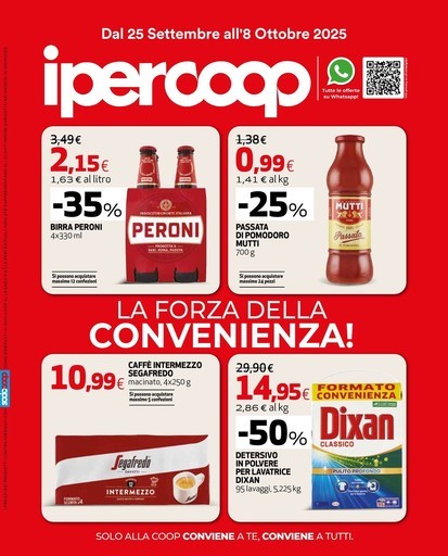 Ipercoop - Dal 25 Settembre all’8 Ottobre 2025