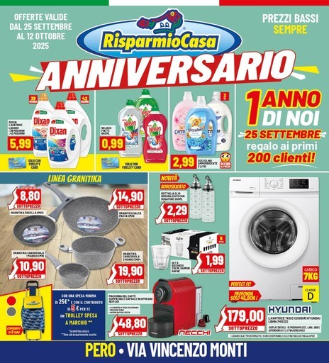 RisparmioCasa - Anniversario