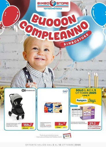 Volantino BimboStore