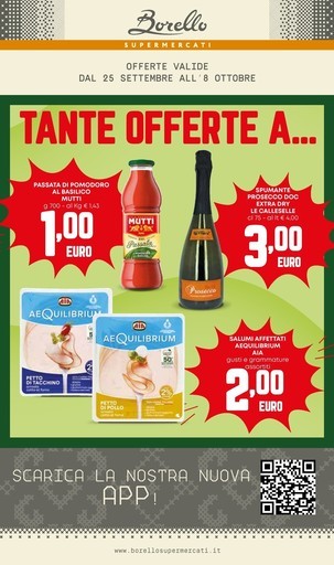 Volantino Borello Supermercati