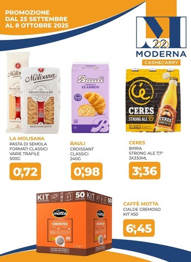 Volantino Moderna Cash