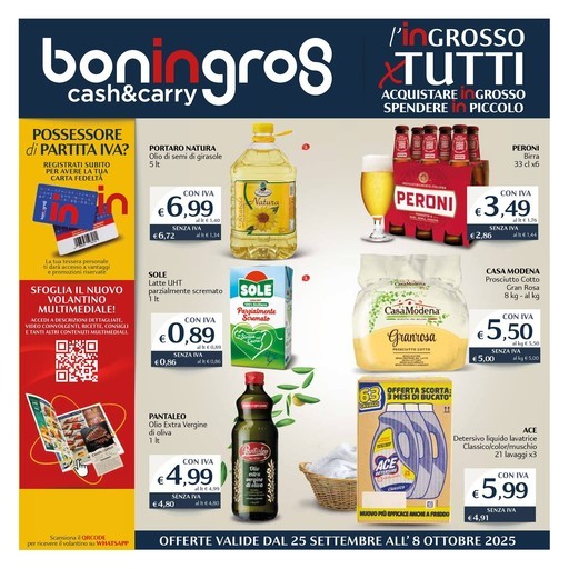 Volantino Boningros Cash and Carry