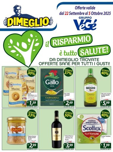 Volantino Dimeglio