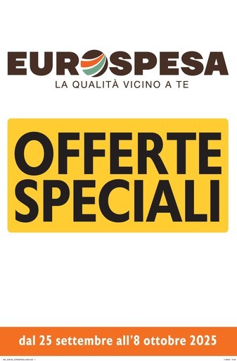 Volantino Eurospesa