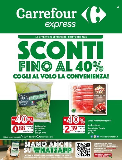 Volantino Carrefour Express